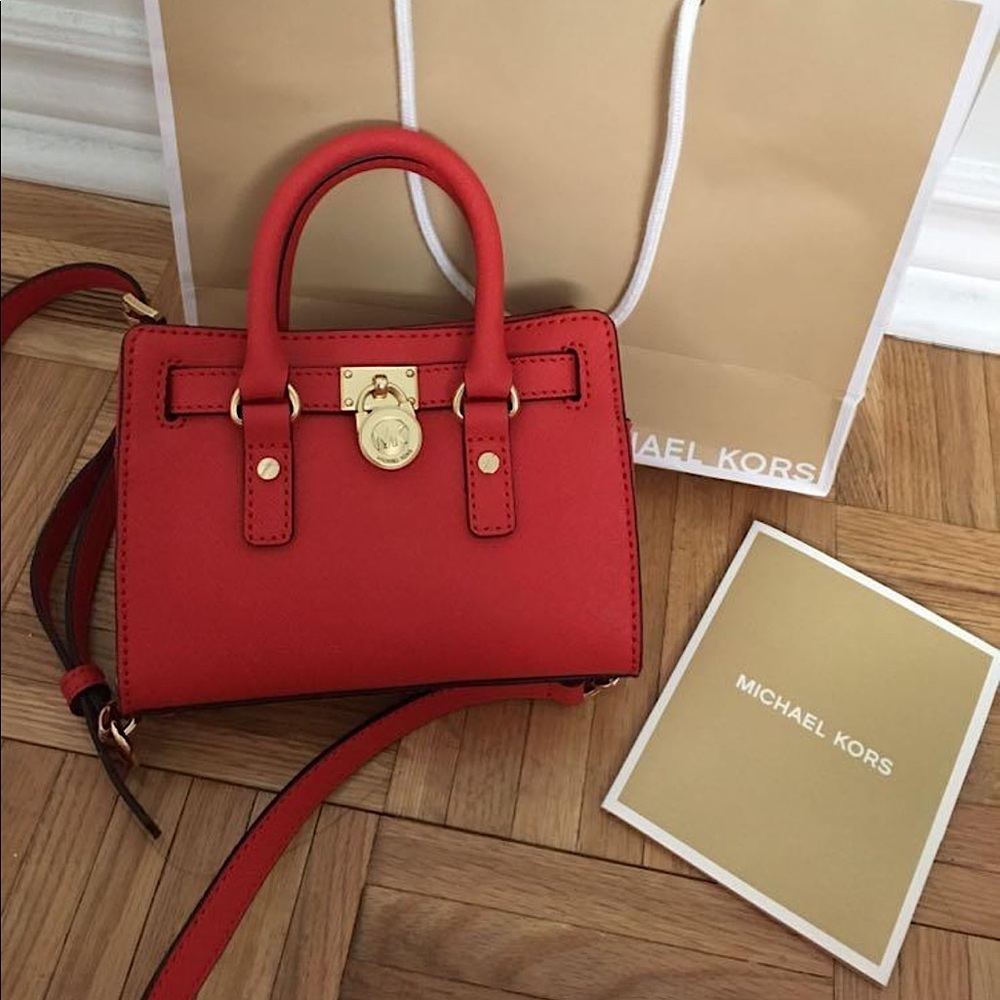 BNWT Michael Kors mini hamilton crossbody